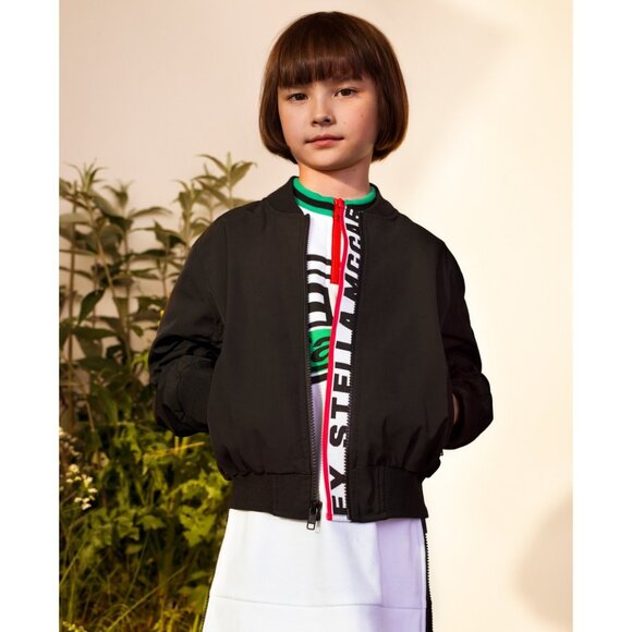 Stella McCartney Logo Tape Bomber Jacket 14 yrs